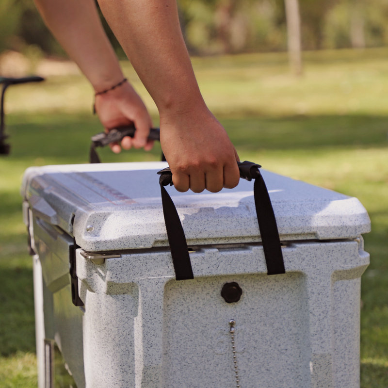Xspec 60 Qt. RotoMolded Ice Chest Cooler, Granite Grey Wayfair
